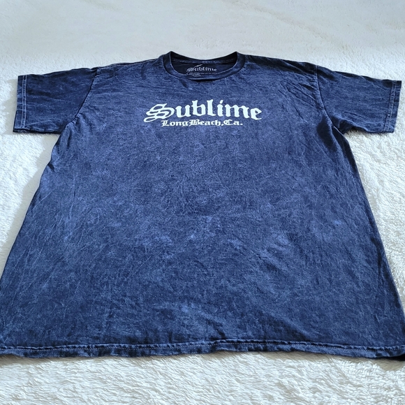 Sublime👑 Long Beach🏖 Boom Box🎶 Mineral Washed Graphic Tee👕 - NWT - Picture 11 of 12